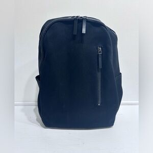 Everlane Black Cotton Canvas Commuter Backpack Padded Laptop Sleeve